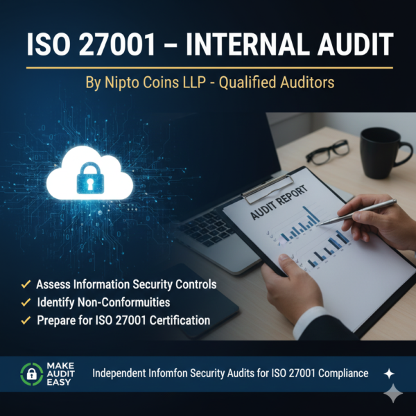 ISO 27001 ISMS  - Internal Audit by Nipto Coins LLP  - NC101