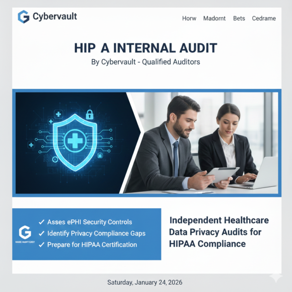 HIPAA – Internal Audit Services -  Cybervault – CY601